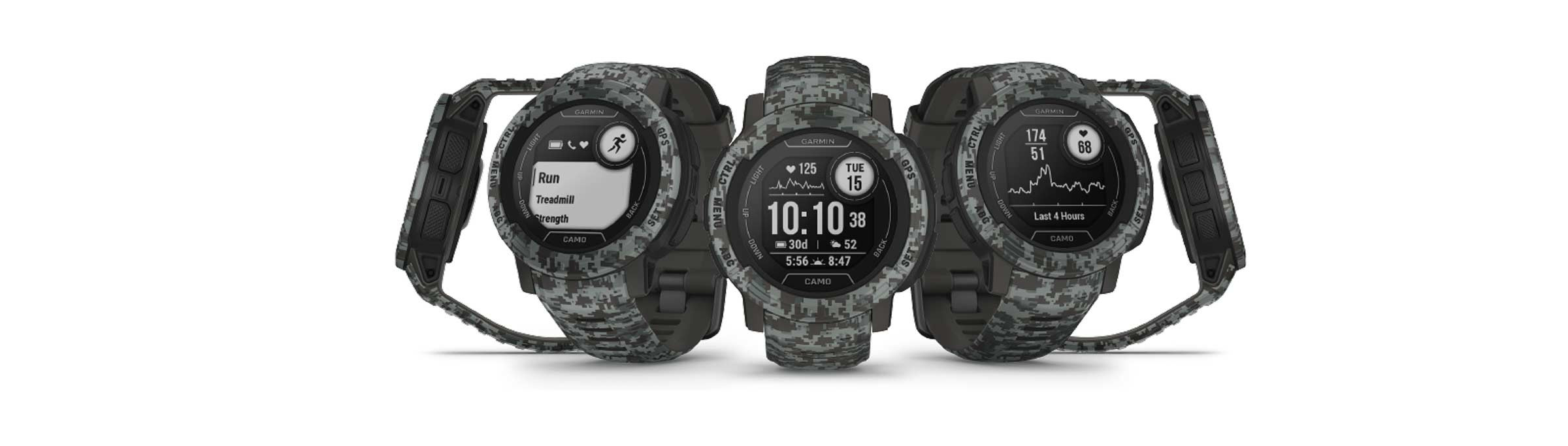 Смарт-часы Garmin Instinct 2 - Camo Edition Graphite Camo (010-02626-13)  Фото №10