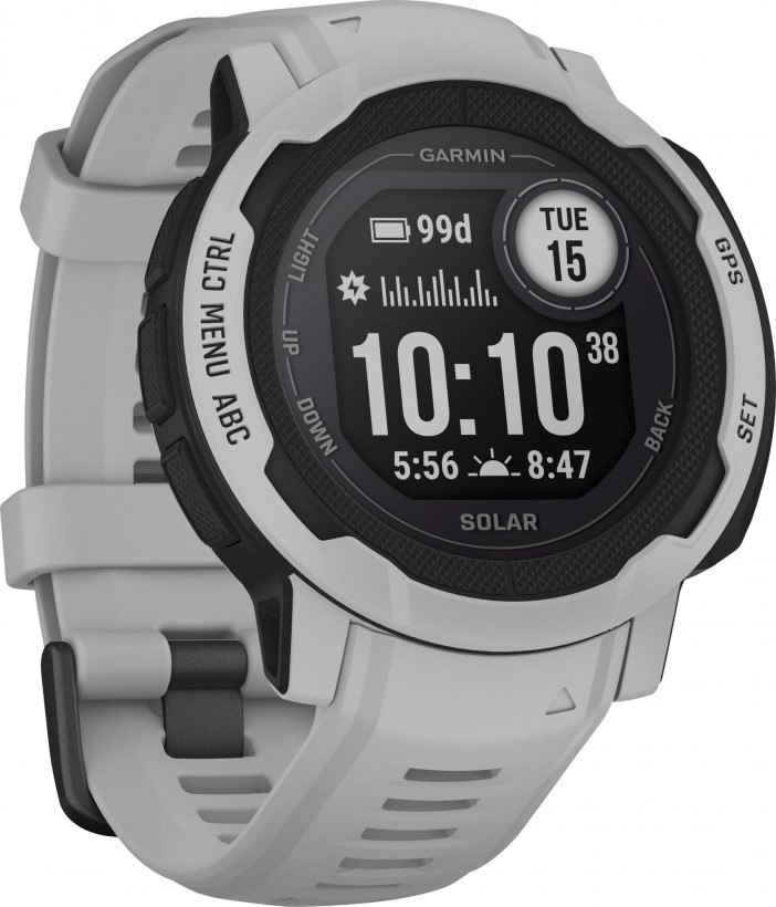 Смарт-часы Garmin Instinct 2 Solar Mist Gray (010-02627-11)