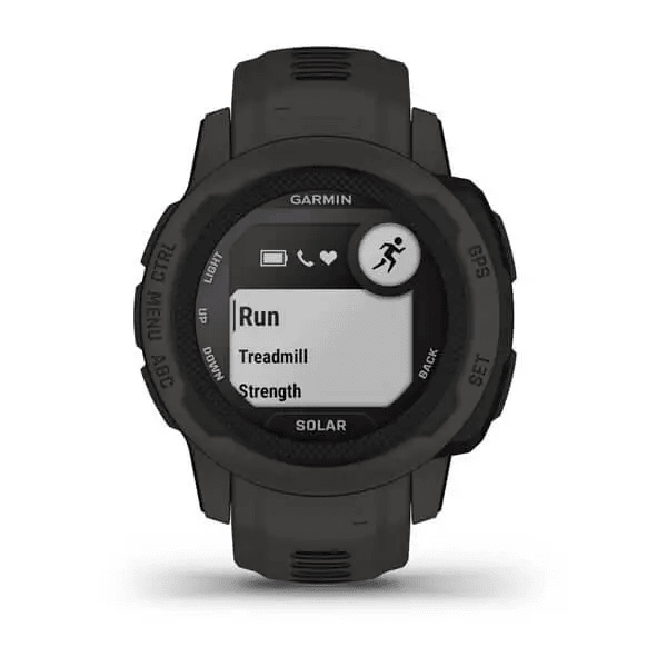 Смарт-часы Garmin Instinct 2S Solar Graphite (010-02564-10)  Фото №1