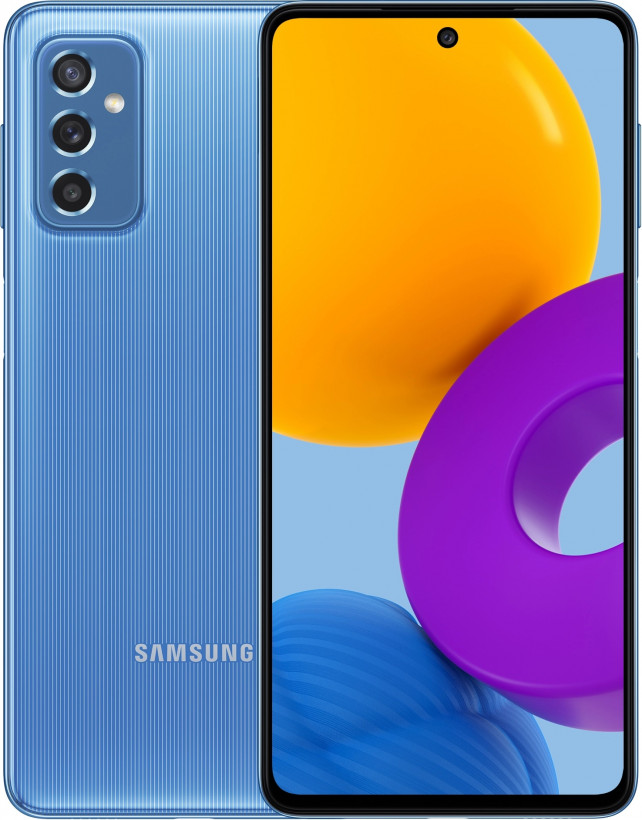 Смартфон Samsung Galaxy M52 5G SM-M526B 8/128GB Blue (SM-M526BLBG)