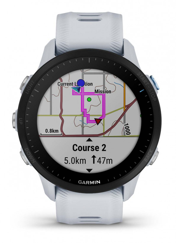 Смарт-часы Garmin Forerunner 955 Whitestone (010-02638-11/31)  Фото №1