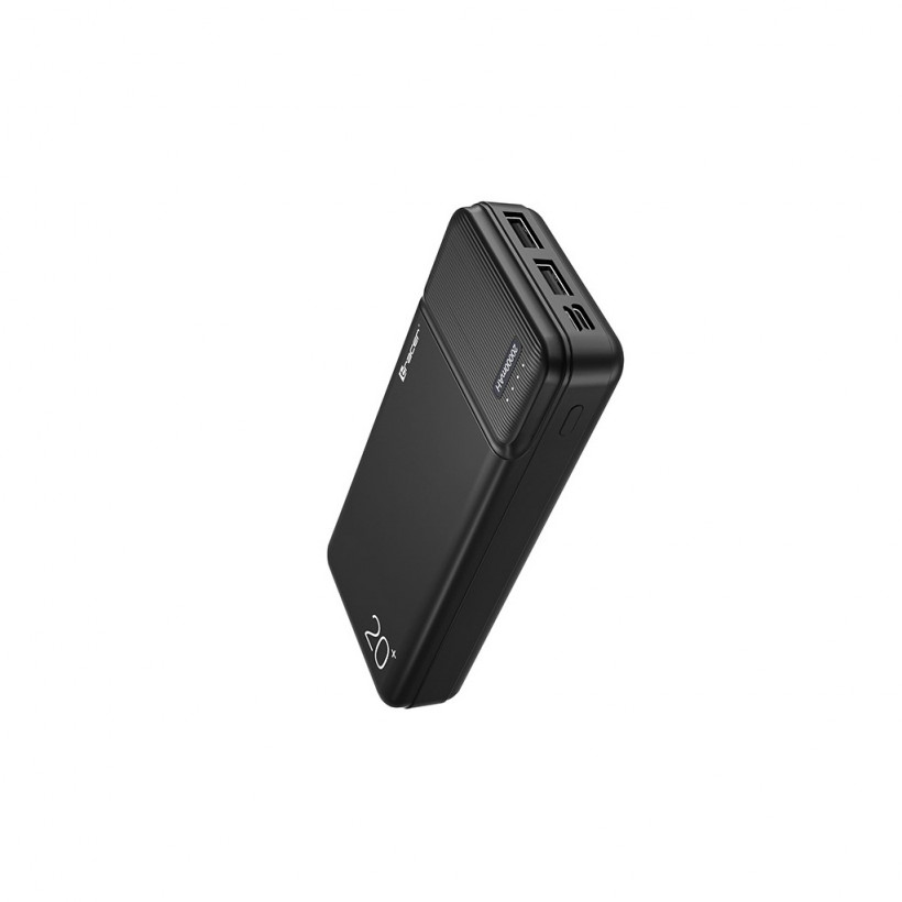 Зовнішній акумулятор (Power Bank) Tracer Powerbank 20000 MAH 2A BLACK (TRABAT46961)