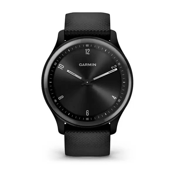 Смарт-часы Garmin Vivomove Sport Black Case and S. Band w. Slate Accents (010-02566-00)  Фото №0