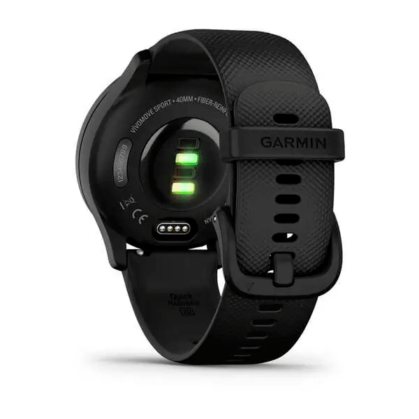 Смарт-часы Garmin Vivomove Sport Black Case and S. Band w. Slate Accents (010-02566-00)  Фото №4