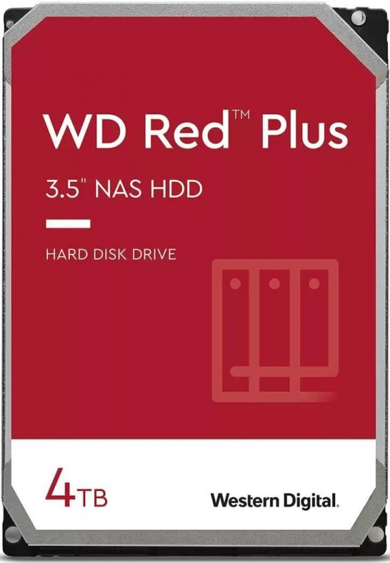 Жорсткий диск WD Red Plus 4 TB (WD40EFZX)