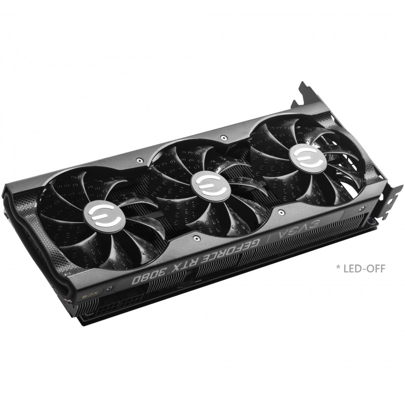 Відеокарта EVGA GeForce RTX 3080 12GB XC3 ULTRA GAMING (12G-P5-4865-KL)  Фото №3