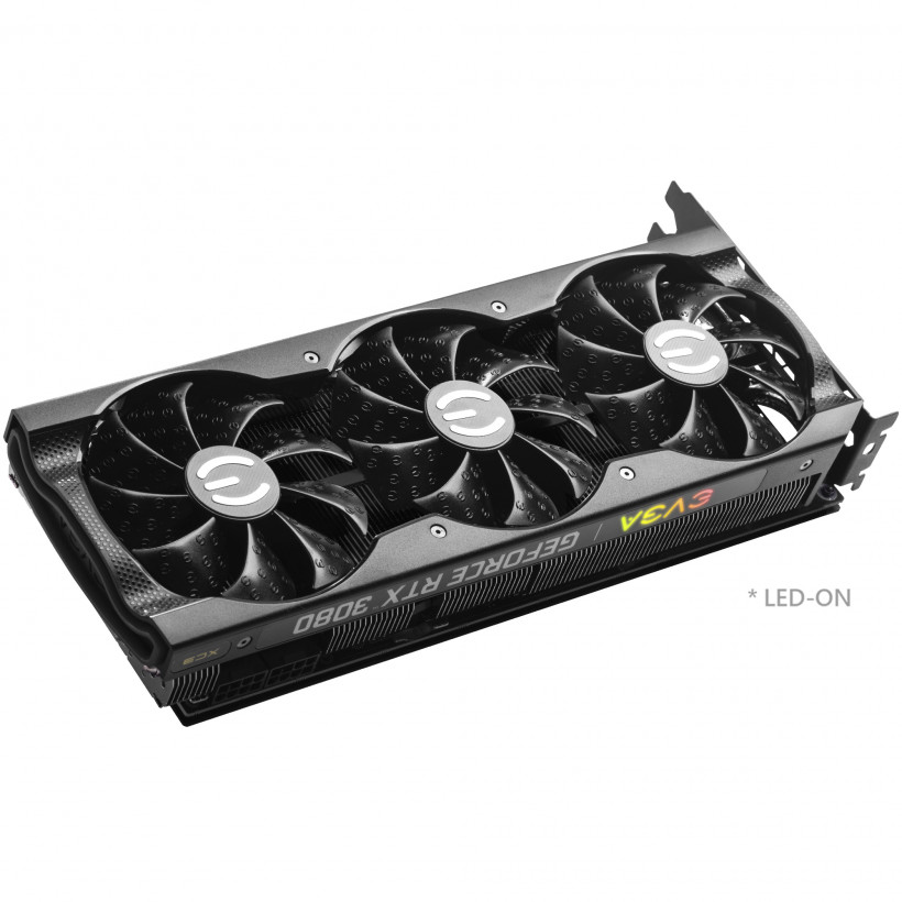 Відеокарта EVGA GeForce RTX 3080 12GB XC3 ULTRA GAMING (12G-P5-4865-KL)  Фото №4