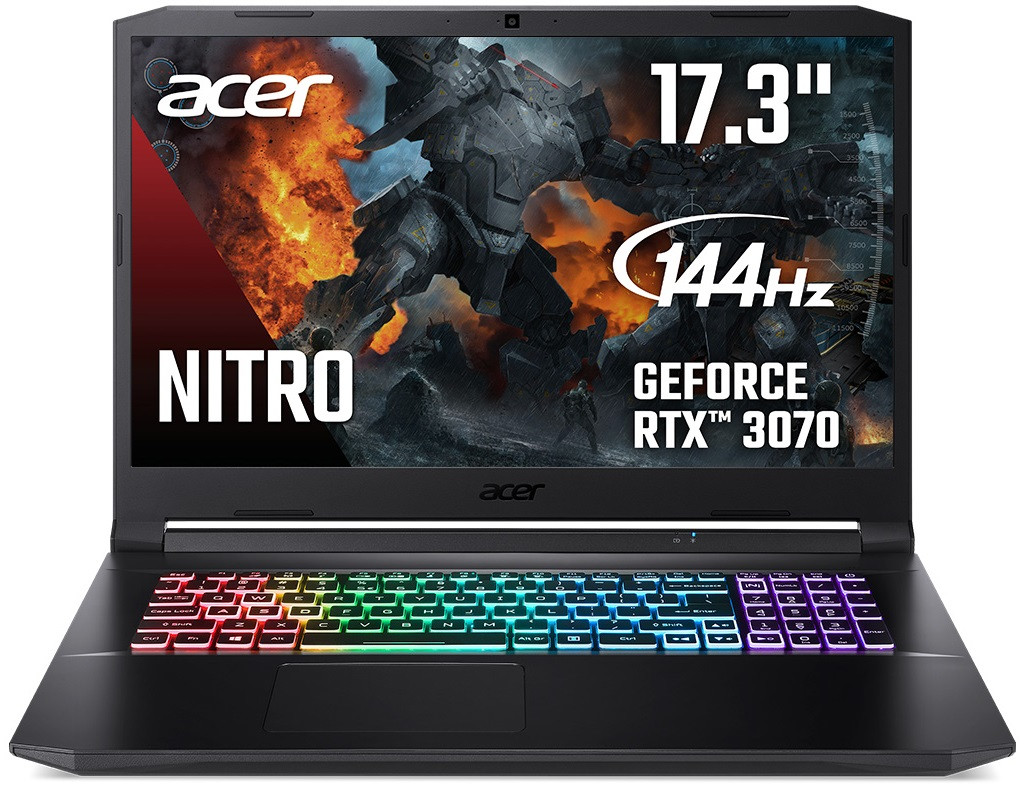 Ноутбук ACER Nitro 5 AN517-41-R6TY Shale Black (NH.QBGEU.008)  Фото №2