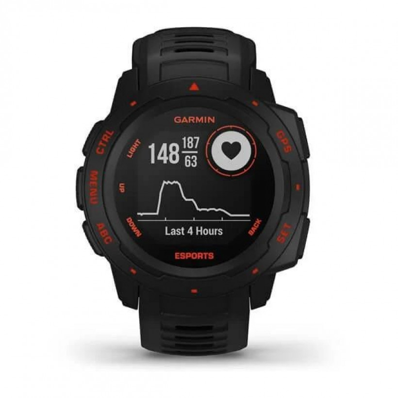 Смарт-годинник Garmin Instinct Esports Edition Black Lava (010-02064-72/73)  Фото №2