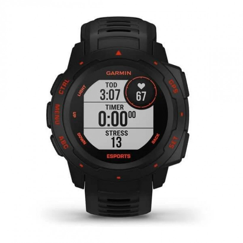 Смарт-годинник Garmin Instinct Esports Edition Black Lava (010-02064-72/73)  Фото №4