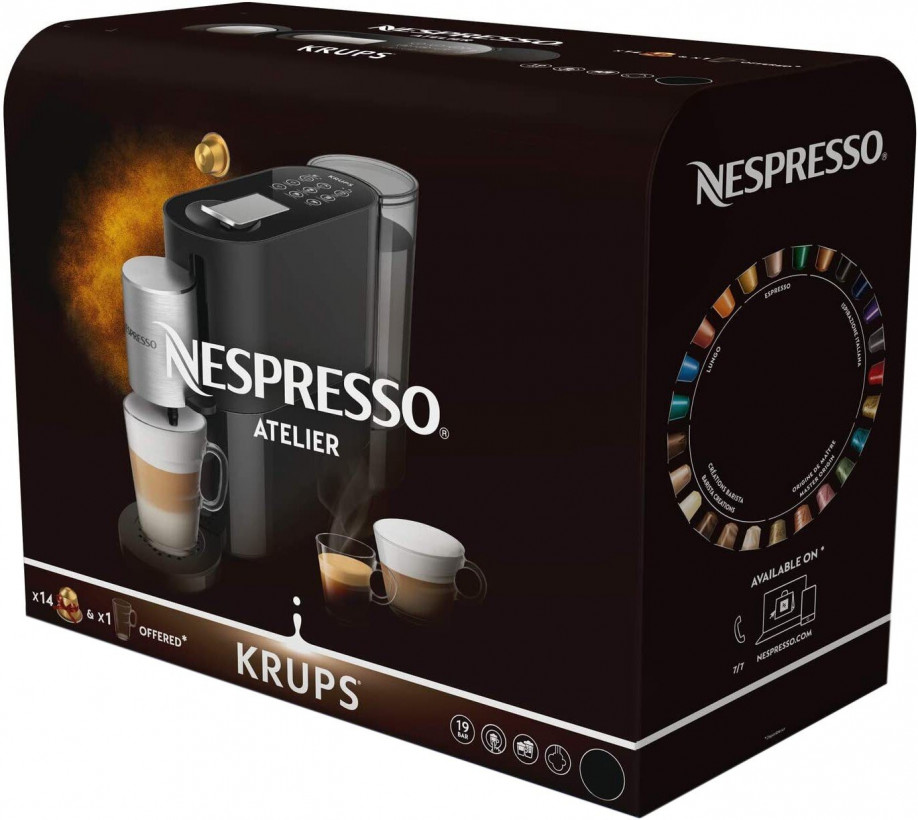 Кофеварка Krups Nespresso Atelier XN8908  Фото №4