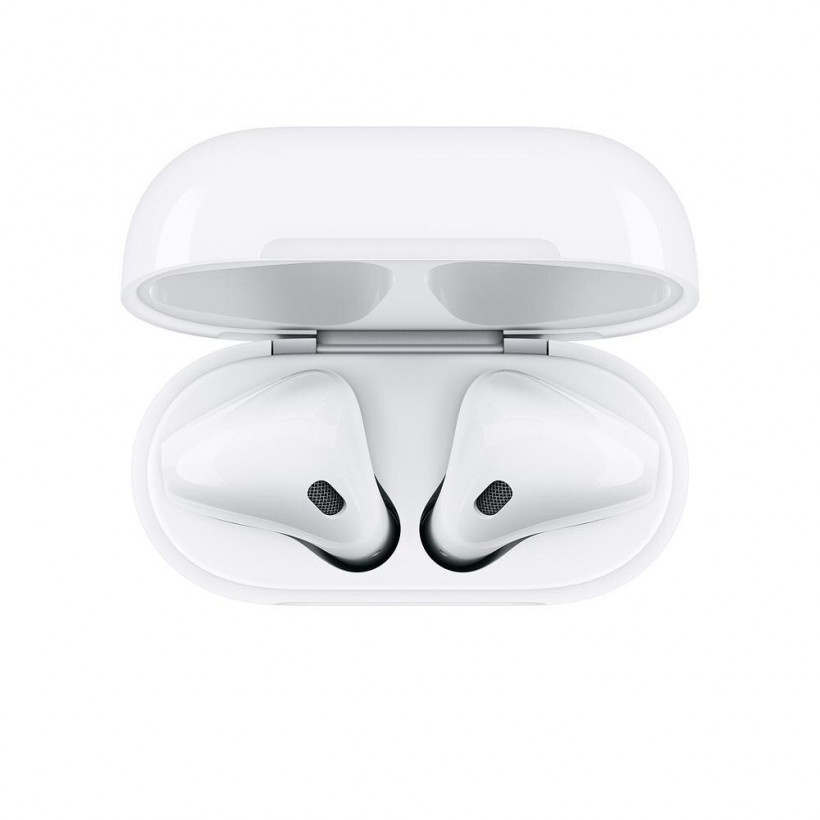 Навушники TWS ( &quot;повністю бездротові&quot;) Apple AirPods with Wireless Charging Case (MRXJ2)  Фото №2