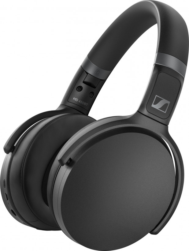 Наушники с микрофоном Sennheiser HD 450 BT Black (508386)  Фото №0