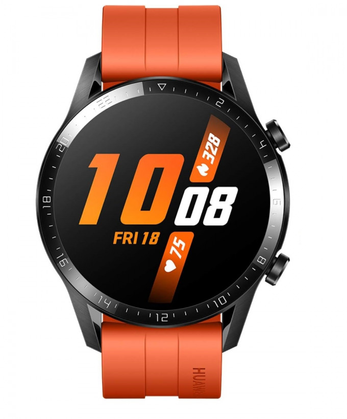 Смарт-часы HUAWEI Watch GT 2 46mm Sport Orange (55024321)  Фото №1