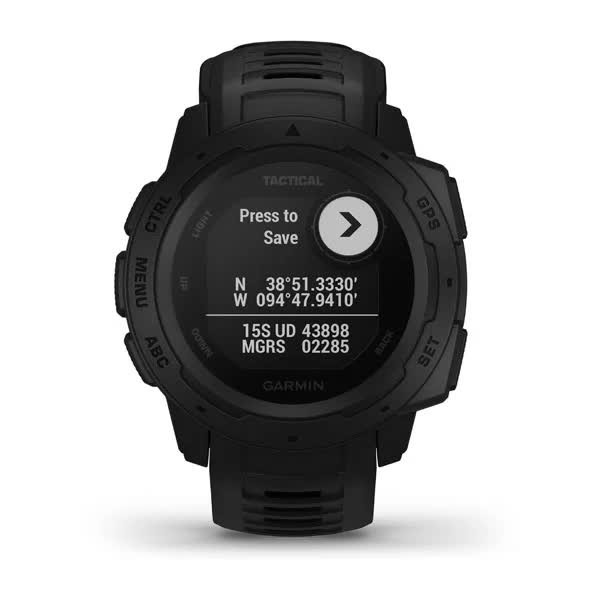 Смарт-годинник Garmin Instinct Tactical Edition Black (010-02064-70)  Фото №4