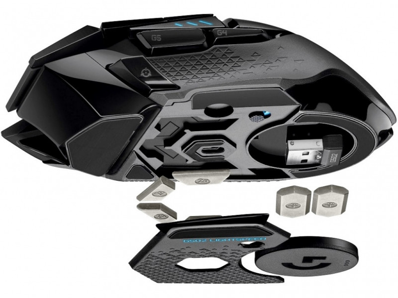 Мышь Logitech G502 Lightspeed (910-005567)  Фото №4