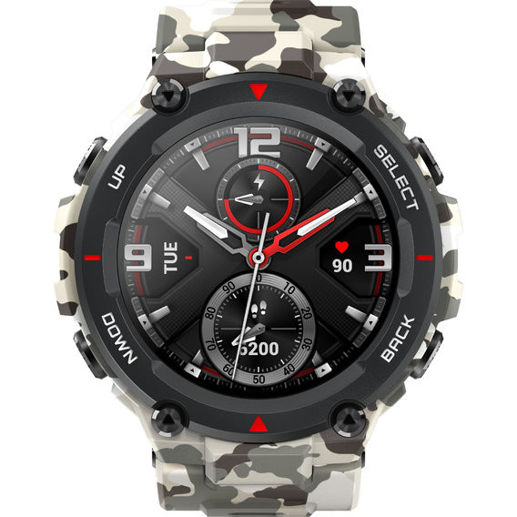 Смарт-часы Amazfit T-Rex часы Amazfit T-Rex Camo Green