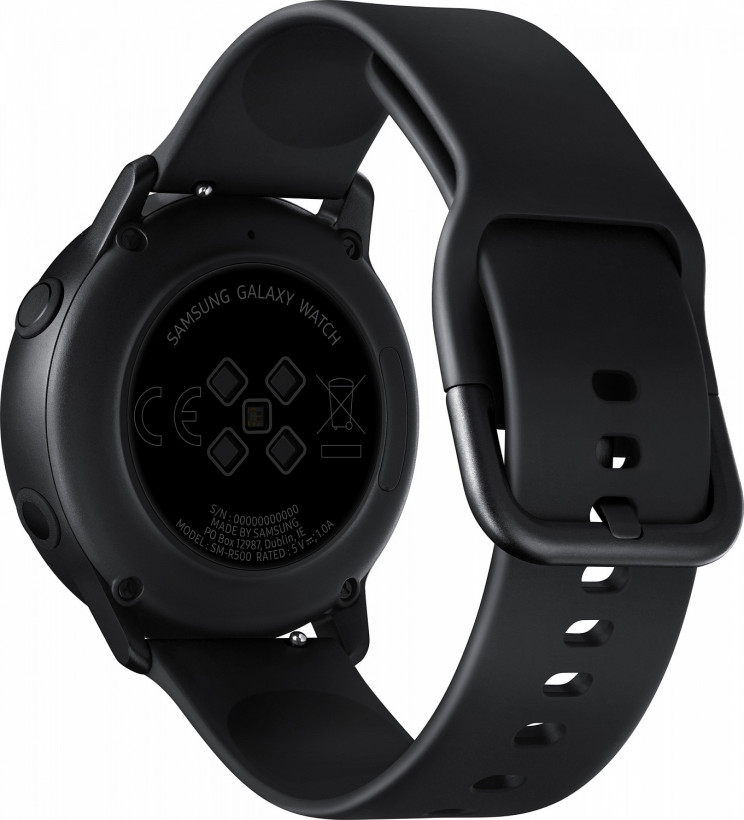 Смарт-часы Samsung Galaxy Watch Active Black (SM-R500NZKA)  Фото №1