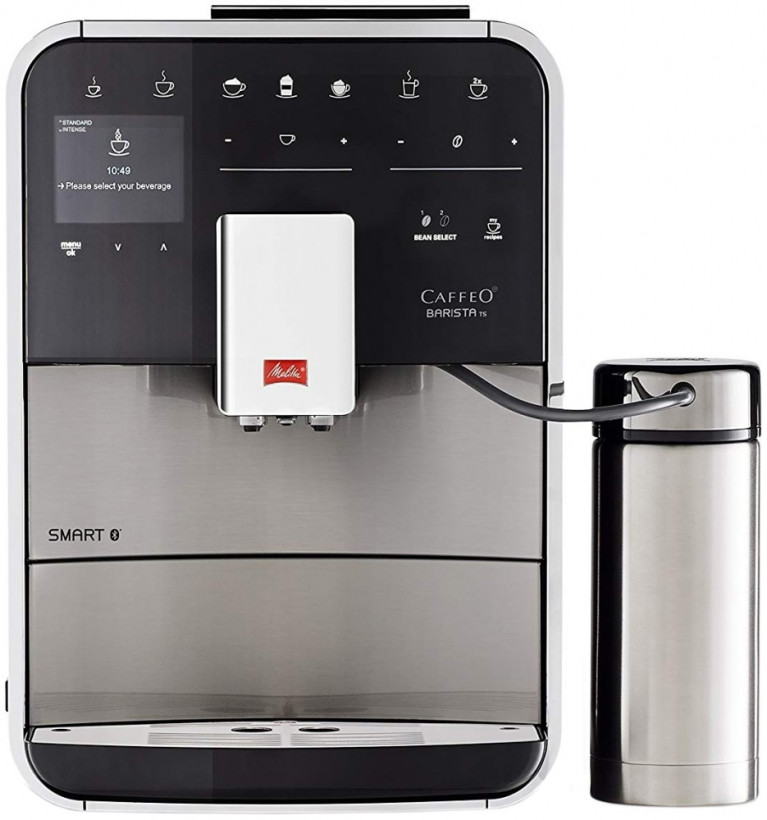 Кавомашина автоматична Melitta Caffeo Barista TS Smart stainless steel F86/0-100  Фото №0