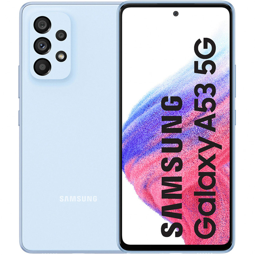 Смартфон Samsung Galaxy A53 5G 6/128GB Blue (SM-A536BLBN)  Фото №0