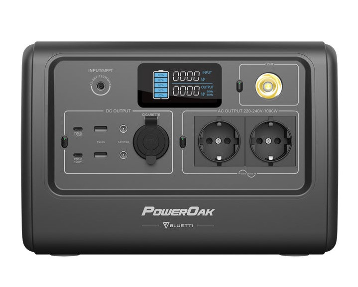 Зарядна станція BLUETTI PowerOak EB70 Portable Power Station 1000W 716Wh (PB930692)