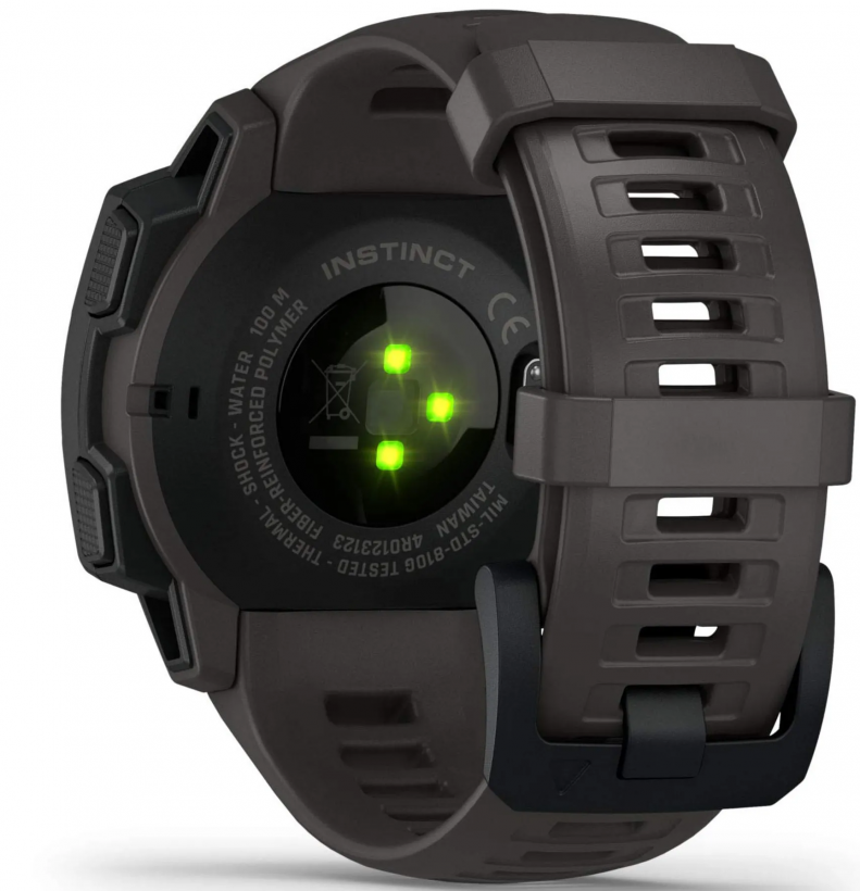 Смарт-годинник Garmin Instinct Graphite (010-02064-00)  Фото №2