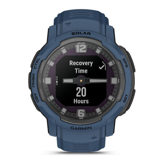 Смарт-годинник Garmin Instinct Crossover Solar Tidal Blue (010-02730-12/02)  Фото №2