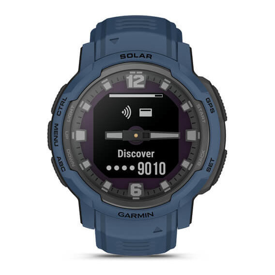 Смарт-годинник Garmin Instinct Crossover Solar Tidal Blue (010-02730-12/02)  Фото №4