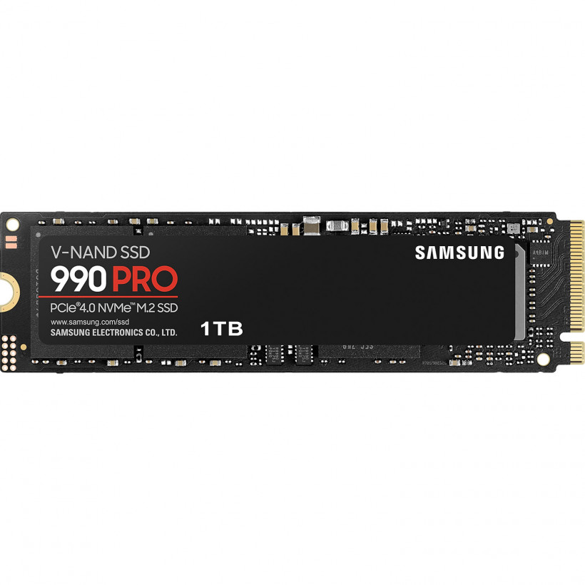 SSD накопитель Samsung 990 PRO 1 TB (MZ-V9P1T0BW)