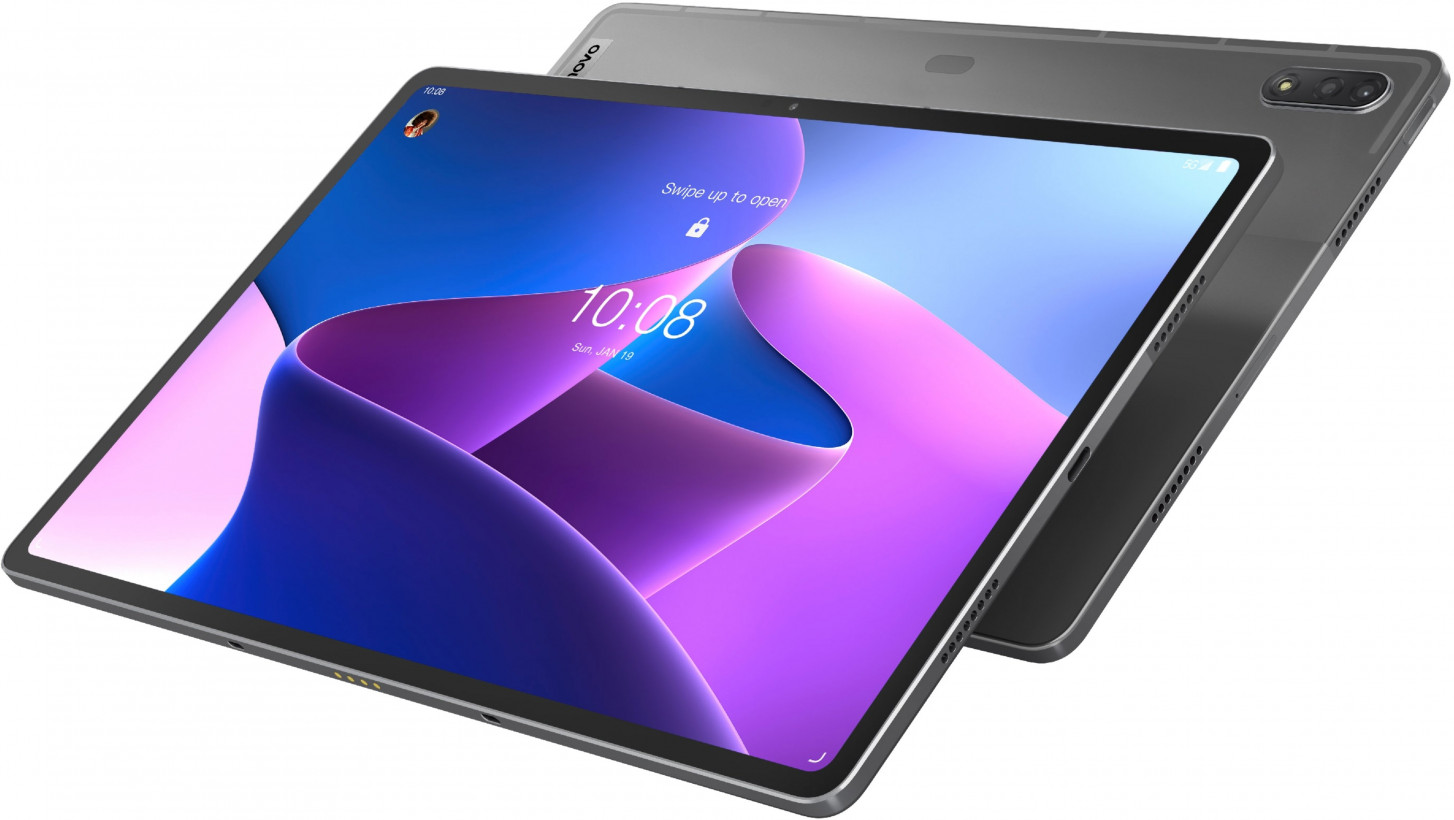 Планшет Lenovo Tab P12 Pro 8/256GB 5G Storm Grey (ZA9E0025UA)  Фото №1