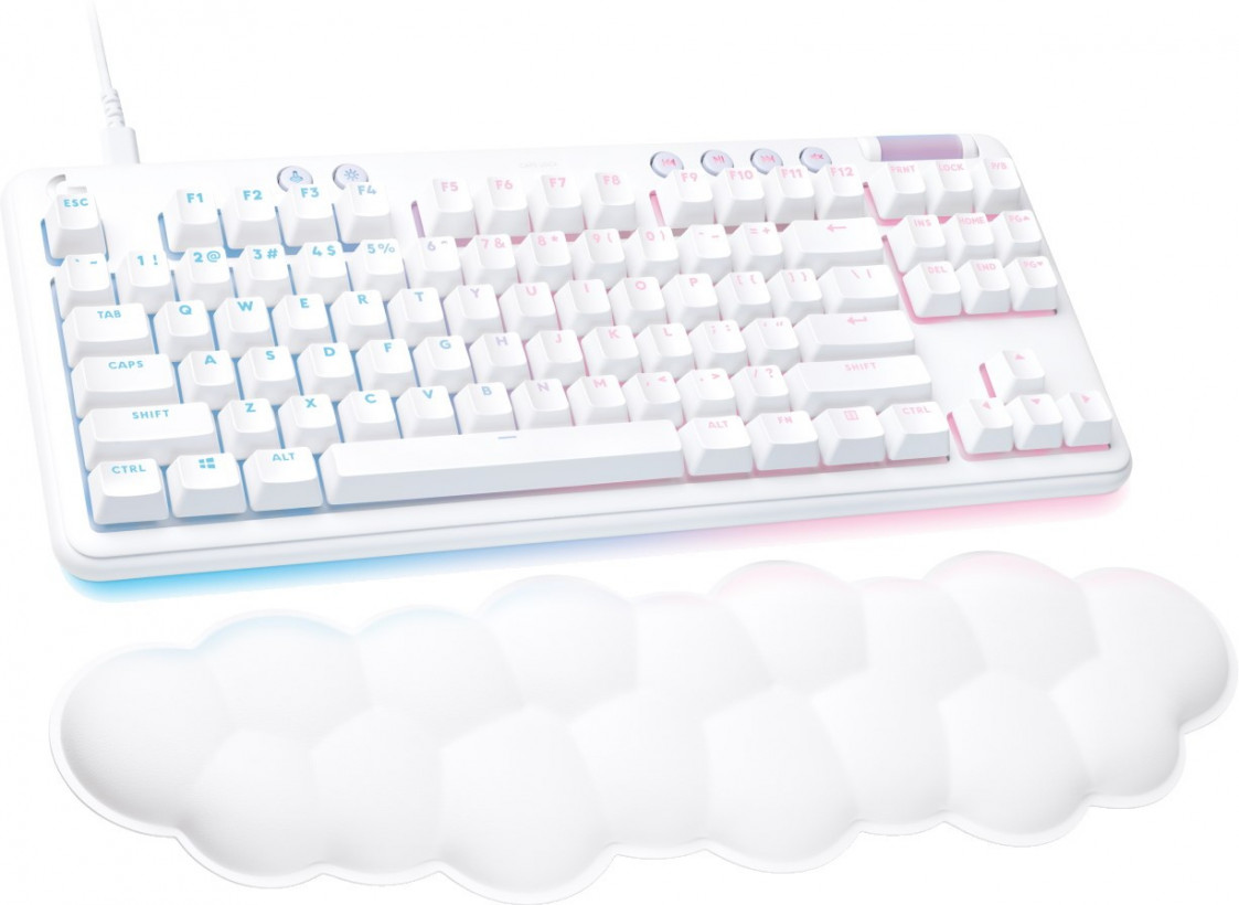 Клавиатура Logitech G713 TKL RGB GX Linear Off-White (920-010678)  Фото №0