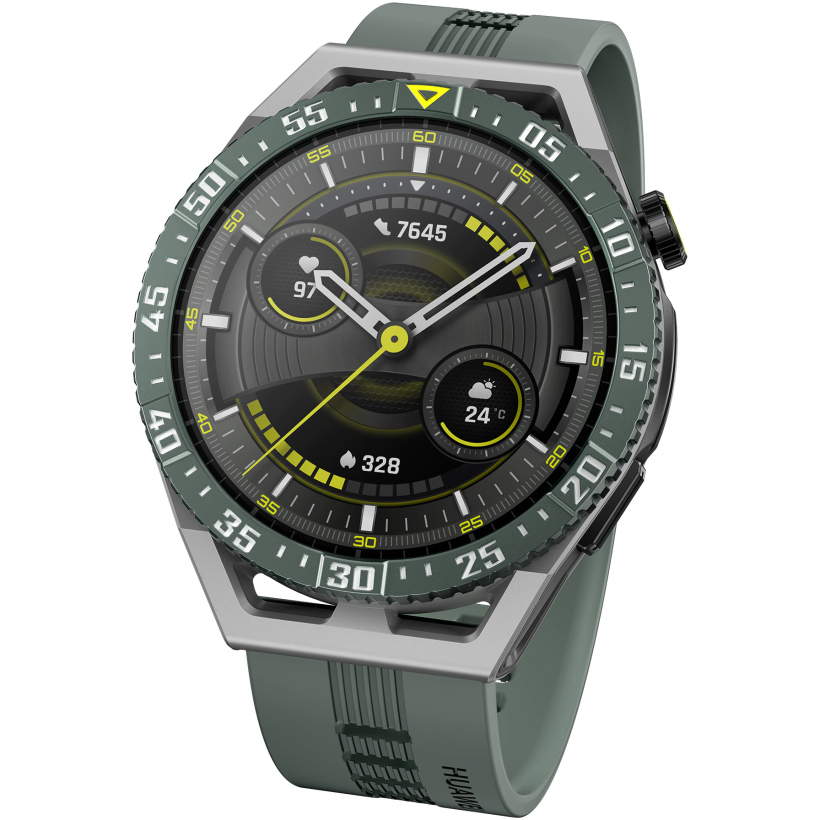 Смарт-годинник HUAWEI Watch GT 3 SE 46mm Wilderness Green (55029749)  Фото №1