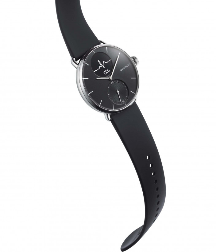 Смарт-часы Withings ScanWatch 38mm Black  Фото №0