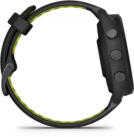 Смарт-часы Garmin Forerunner 265S Black Bezel and Case w. Black/Amp Yellow S. Band (010-02810-03/13)  Фото №3