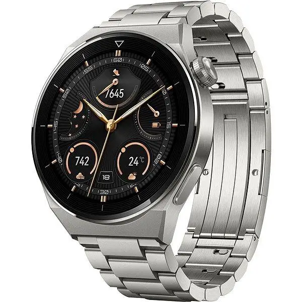 Смарт-часы HUAWEI Watch GT 3 Pro 46mm Titanium (55028834)  Фото №0