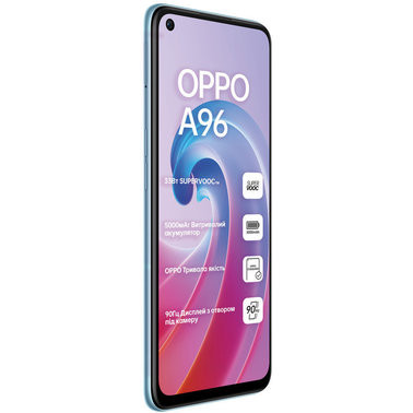 Смартфон OPPO A96 8/128GB Sunset Blue  Фото №2