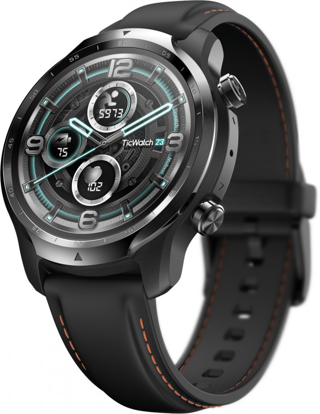 Смарт-часы Mobvoi TicWatch Pro 3 GPS Shadow Black  Фото №0