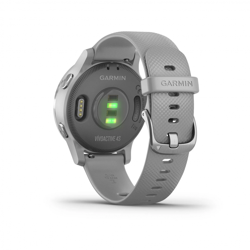 Смарт-часы Garmin vivoactive 4S Powder Gray/Silver (010-02172-03/010-02172-01)  Фото №4