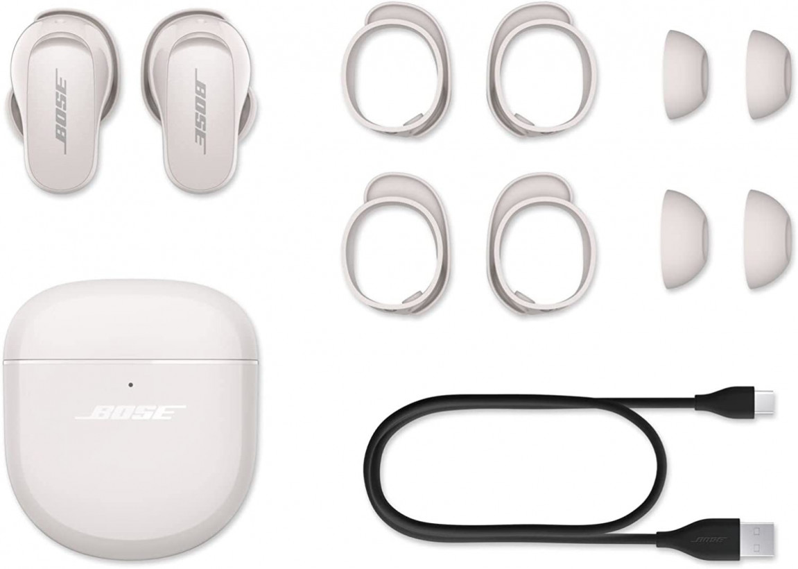 Навушники TWS Bose QuietComfort Earbuds II Soapstone (870730-0020)  Фото №5