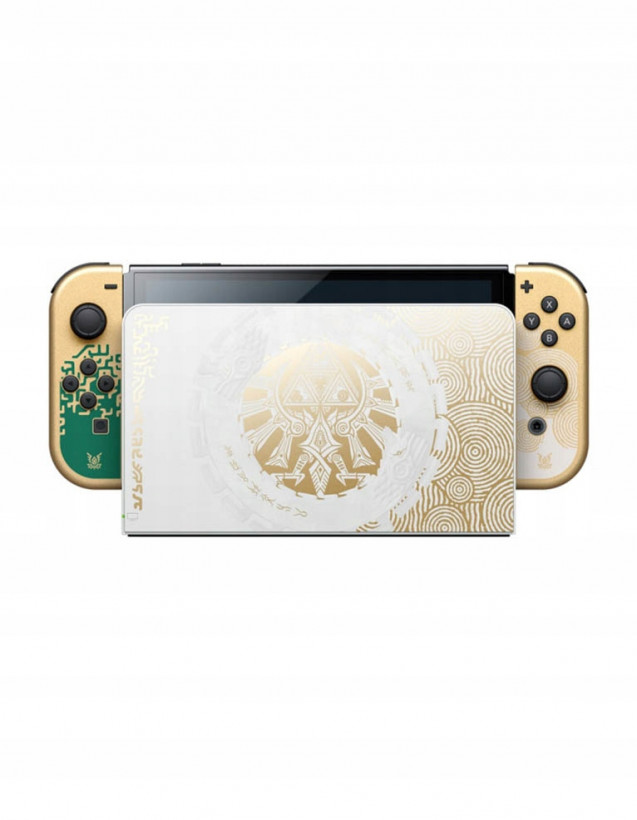 Портативна ігрова приставка Nintendo Switch OLED Model The Legend of Zelda: Tears of the Kingdom Special Edition  Фото №0