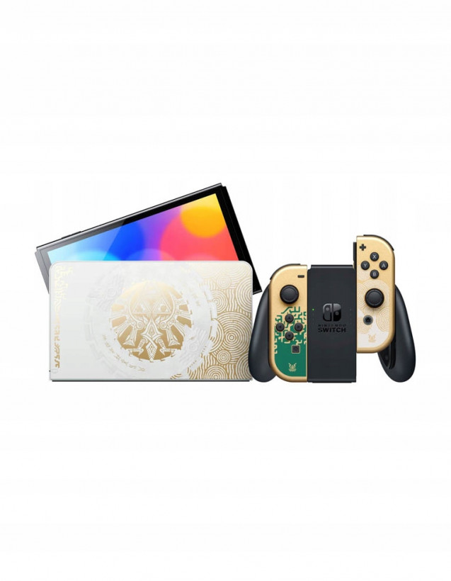 Портативна ігрова приставка Nintendo Switch OLED Model The Legend of Zelda: Tears of the Kingdom Special Edition  Фото №1