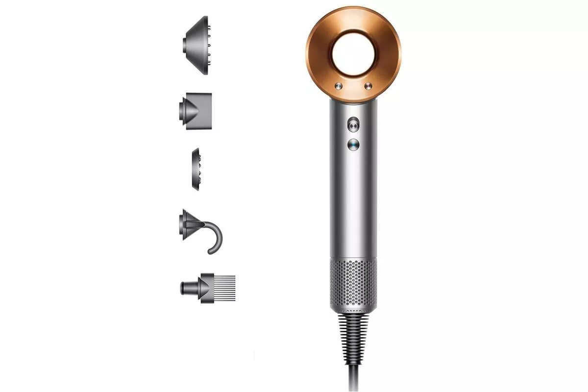 Фен Dyson HD07 Supersonic Nickel/Copper Gift Edition (411117-01)  Фото №0