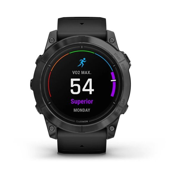 Смарт-часы Garmin Epix Pro Gen 2 51mm Slate Gray w. Black Band (010-02804-20/21)  Фото №1