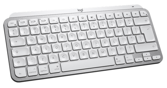 Клавіатура Logitech MX Keys Mini For Mac Wireless Illuminated Pale Grey (920-010526) (ENG)  Фото №2