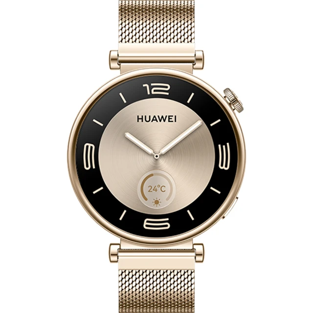 Смарт-годинник HUAWEI Watch GT 4 41mm Gold Milanese Strap (55020BJA)