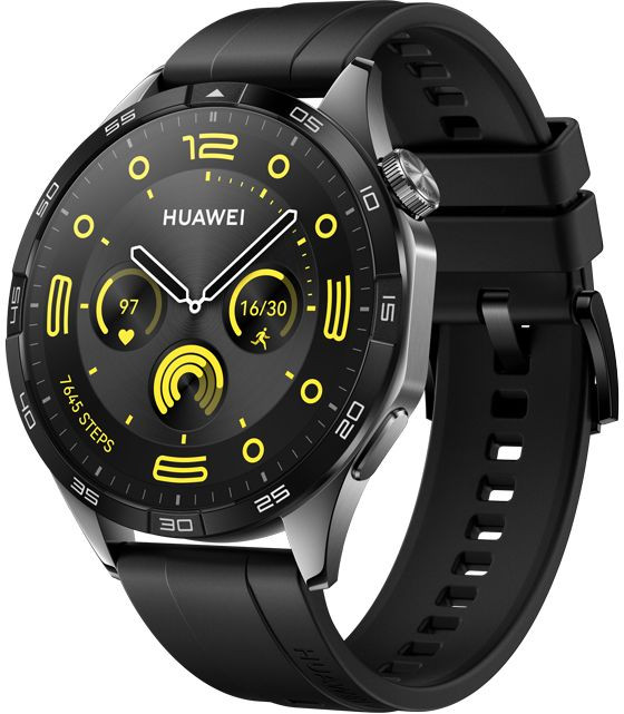 Смарт-часы HUAWEI Watch GT 4 46mm Black (55020BGS)  Фото №0