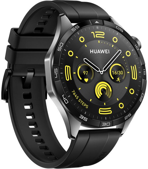 Смарт-часы HUAWEI Watch GT 4 46mm Black (55020BGS)  Фото №1