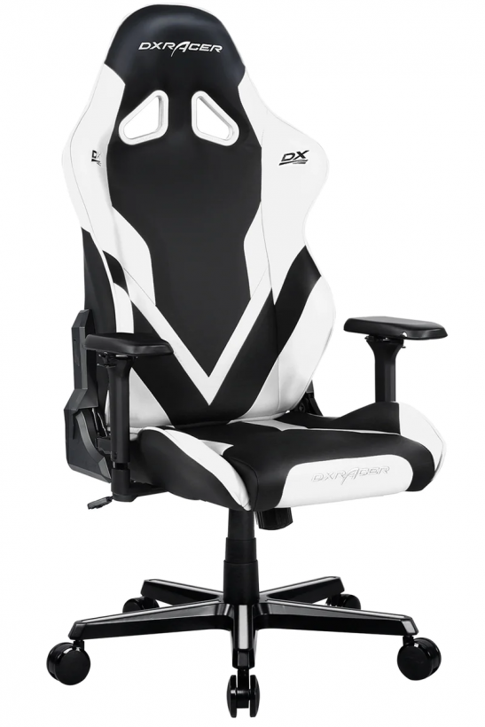 Геймерське крісло DXRacer P Series GCP188-NW-C2-NVF Black/White  Фото №4