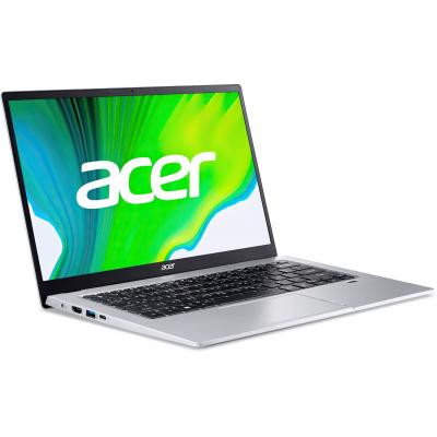 Ноутбук Acer Swift 1 SF114-34-P6KM Pure Silver (NX.A77EU.00J)  Фото №0