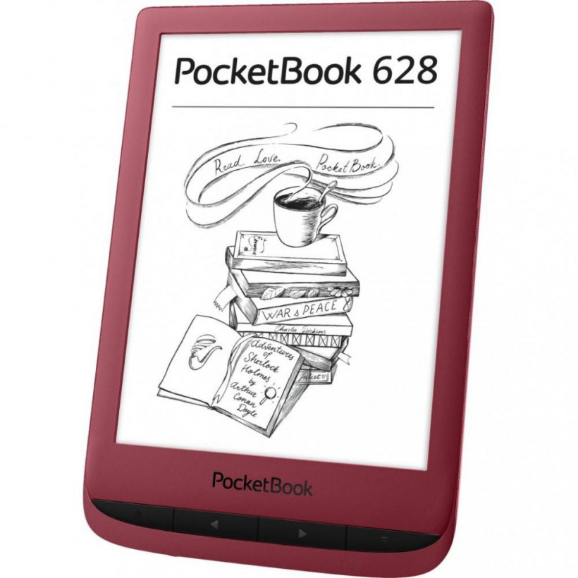 Електронна книга PocketBook 628 Touch Lux 5 Ruby Red (PB628-R-CIS)  Фото №2